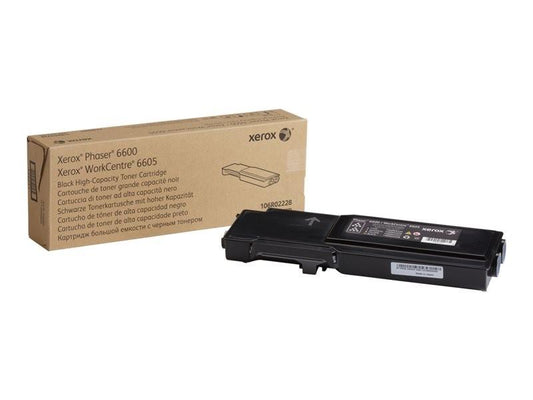 XEROX PHASER 6600 HI YLD BLACK TONER