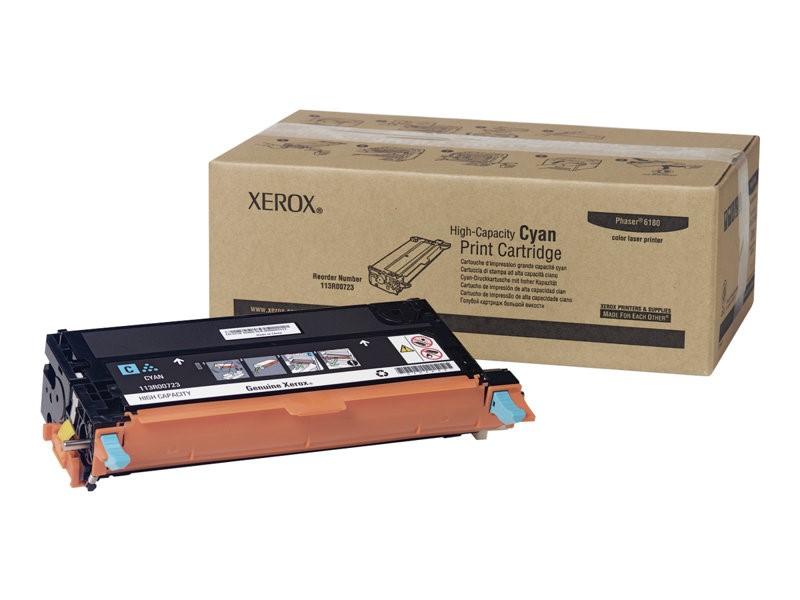 XEROX PHASER 6180 HI YLD CYAN TONER