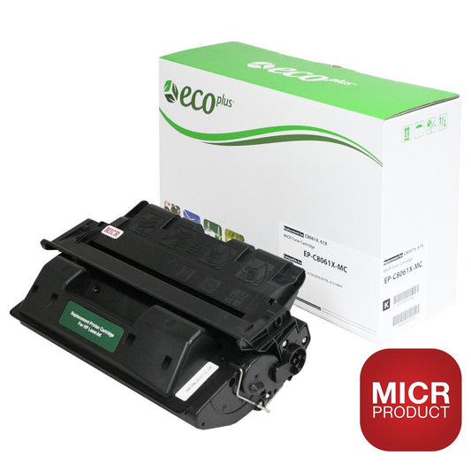 MO Brand Compatible for HP 61X, C8061X BlackEcoPlus MICR Toner Black 1