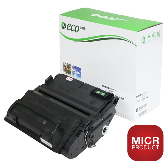 MO Brand Compatible for HP 38A, Q1338A BlackEcoPlus MICR Toner Black 1