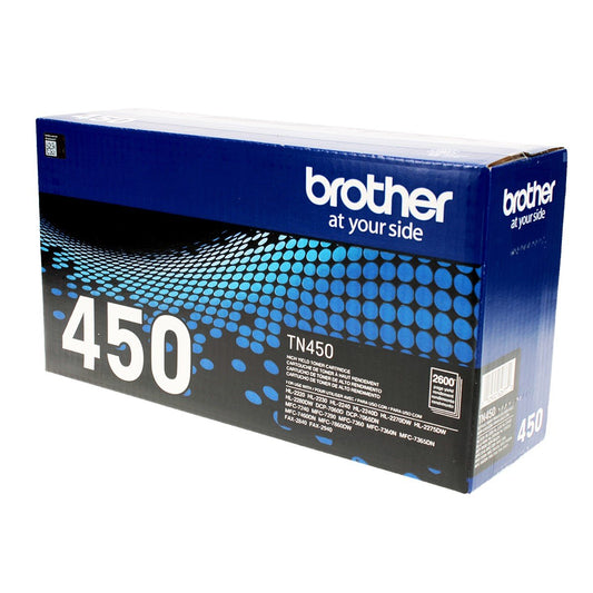 Brother TN450 OEM Toner Black 2.6K High Yield for use in DCP-7060D, DC