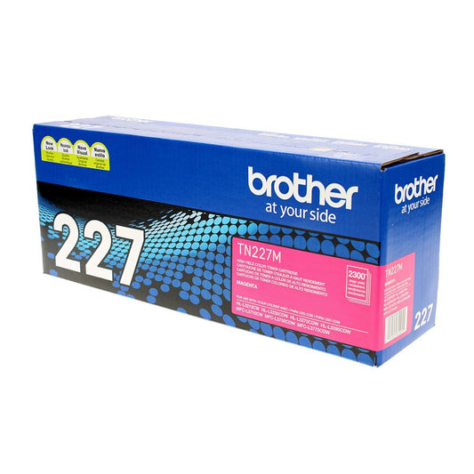 Brother TN227M OEM Toner Magenta 2.3K High Yield for use in HLL3210, H