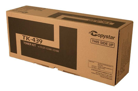 Copystar 1T02KH0CS0, TK439 OEM Toner Black 15K Yield for use in CS-180