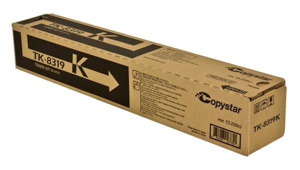 Copystar 1T02MV0CS0, TK8319K OEM Toner Black 12K Yield for use in CS-2