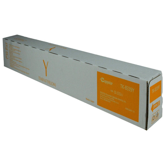 Copystar 1T02RLACS0, 1T02RLACS1, TK-8339Y OEM Toner Yellow 15K Yield f