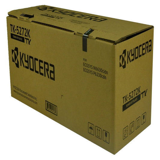 Kyocera Mita 1T02TV0US0, TK-5272K OEM Toner Black 8K Yield for use in