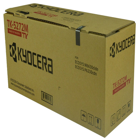 Kyocera Mita 1T02TVBUS0, TK-5272M OEM Toner Magenta 6K Yield for use i
