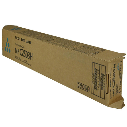 Ricoh 841921 OEM Toner Cyan 9.5K Yield for use in MP C2003, MP C2004,