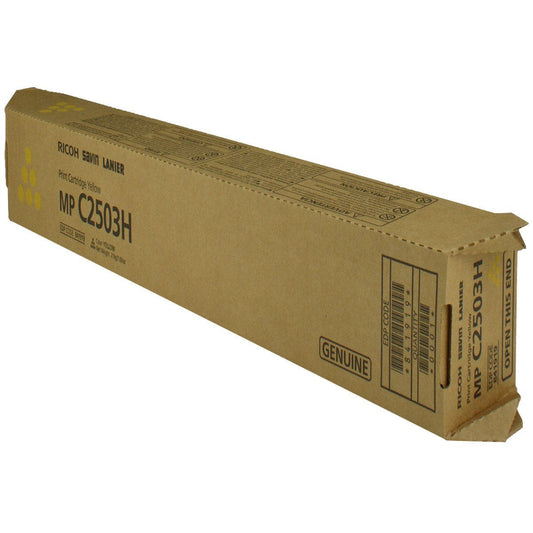Ricoh 841919 OEM Toner Yellow 9.5K Yield for use in MP C2003, MP C2004