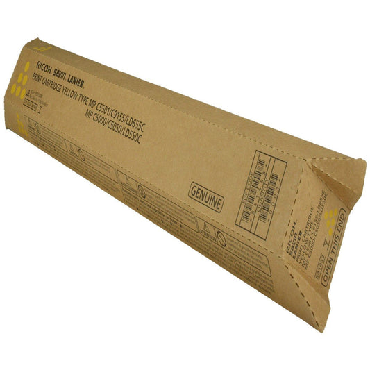 Ricoh 841285, 841453 OEM Toner Yellow 17K Yield for use in AFICIO MP C