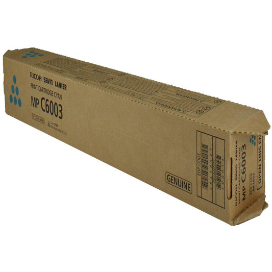 Ricoh 841852 OEM Toner Cyan 22.5K Yield for use in MP C4503, MP C4504S