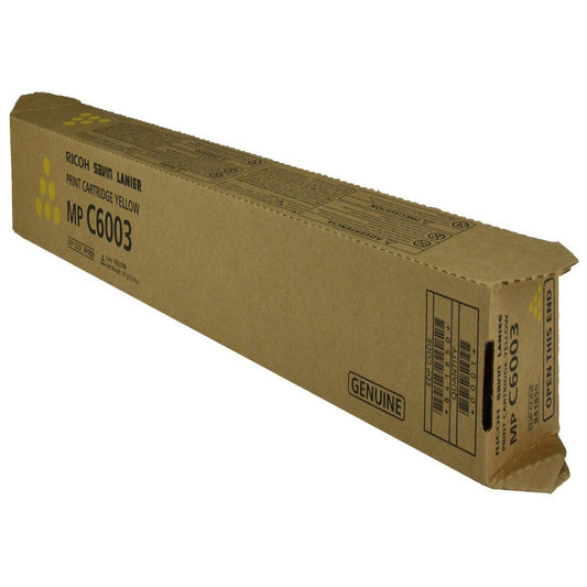 Ricoh 841850 OEM Toner Yellow 22.5K Yield for use in MP C4503, MP C450