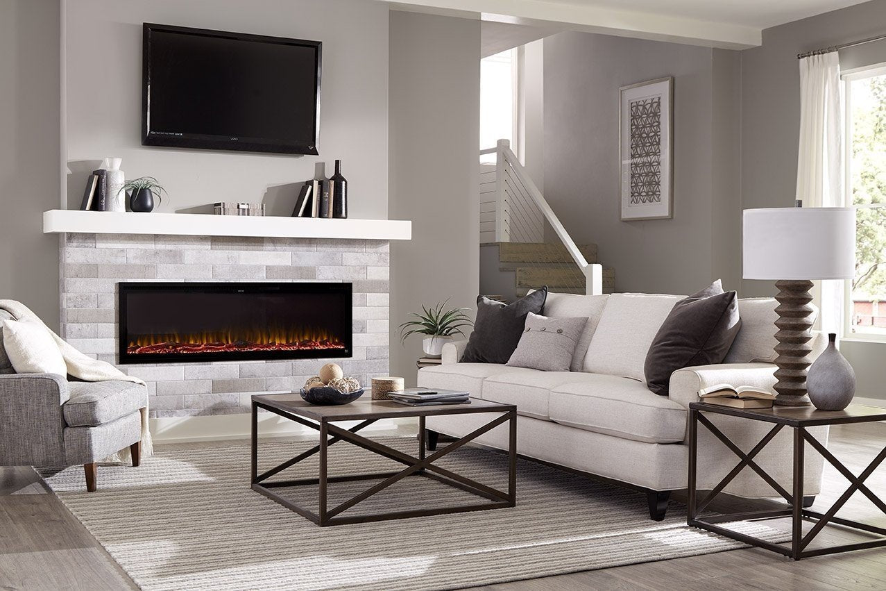 Touchstone Sideline Elite 60" Recessed Electric Fireplace