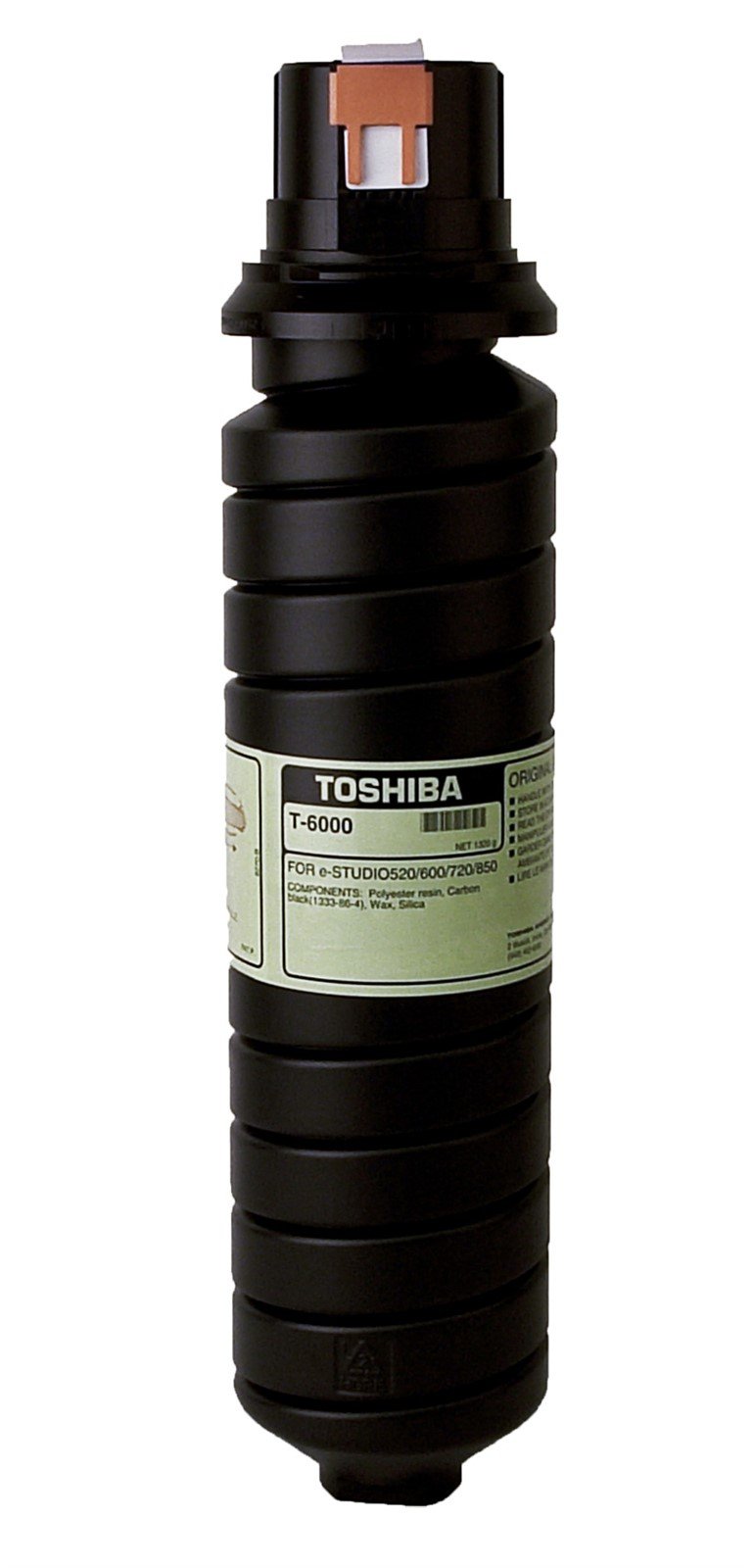 Toshiba T6000 OEM Toner Black 60K Yield for use in E-STUDIO 520, E-STU